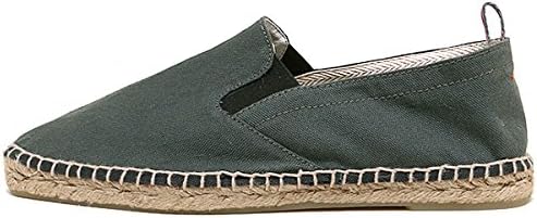 カスタニエール エスパドリーユ メンズ Castaner Jonathan Canvas 600 Classic Canvas スリッポン シューズ Charcoal 並行輸入品 Castaner カスタニエール ローファー スリッポン Amazon