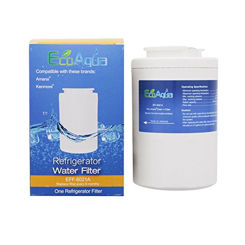 EcoAqua EFF6021A Replacement for Amana 12527304 Refrigerator Water Filter
