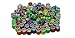 General 100pcs8mm Bird Foot Ring for 2020 Racing Pigeon Rings Pigeon Leg Bands Multicolor (Yellow)