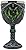 Medieval Renaissance Wine Goblet Chalice Cup (Green Dragon)