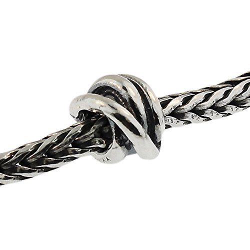 Authentic Trollbeads Sterling Silver 11112 Lucky Knot, Silver