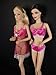 Underwear Bra and Panty Set in Hot Pink with Nightie Made to Fit Barbie Doll