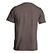 Dion Wear Men's American Flag Skull Short Sleeve T-Shirt (L, Brown)
