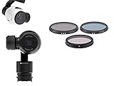 { FILTER SET FOR DJI } DJI Zenmuse X3 Camera Lens with OSMO Osmo+ or Inspire 1 version Quadcopter. Filter Kit Includes: Polarizer + Neutral Density ND8 & ND4 Filters