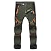 SUKUTU Sportswear Mens Lightweight Breathable Thin Softshell Quick Dry Hiking Mountain Cargo Pants Trousers