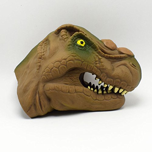 TOYMYTOY Dinosaur Hand Puppet Soft Tyrannosaurus Role Play Toy for Kids