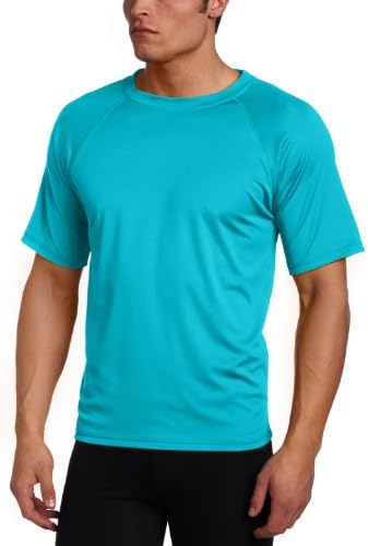 Kanu Surf Men's Solid Rashguard UPF 50+ Swim Shirt
