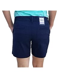 tommy hilfiger frontal plano pantalones cortos de senderismo para dama