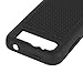 LK [Shock-Absorption] Hybrid Dual Layer Armor Defender Protective Case Cover for ZTE Maven / ZTE Overture 2 / ZTE Fanfare / ZTE Speed (Black)