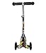 Kool KiDz Adjustable Light Up Kids Push Kick Scooter for Girls Boys Hip Hop Grafitti (Graffiti 1)