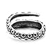 Octopus Tentacle Adjustable Ring in Sterling Silver (Antique Finish)