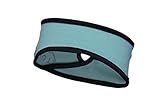 Slope Women's Girl Ponytail Headband Polyester Fleece Full Ear Warmer Sports Coverage Guards Light Green / Black