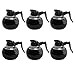 Wilbur Curtis 70280100304 Commercial Coffee Decanter - Impact Resistant - 64 oz. Regular Coffee Decanter (Pack of 6)