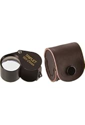 SE 10X, 21mm Triplet Professional Loupes, Black Round Body