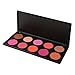 BH Cosmetics 10 Color Professional Blush Palette