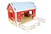 Le Toy Van Red Barn Premium Wooden Toys for Kids Ages 3 Years & Up