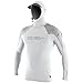 O'Neill Wetsuits Men's Skins O'Zone Long Sleeve with Hood Sun Shirt Rash Guard