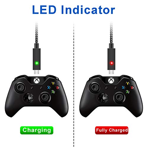 image for Ponkor Xbox One Controller Battery Pack Xbox One Play and Charge Kit (