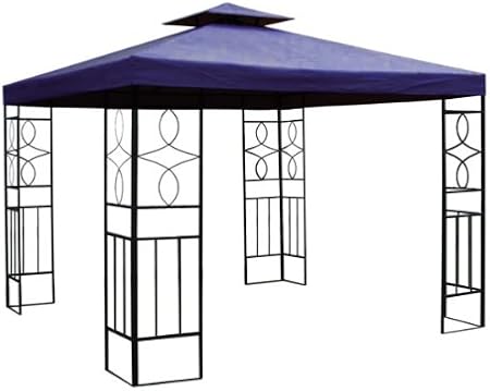 Amazon De Gartenpavillon 3x3m Mit Dachluftung