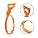 7 Pack Drain Snake, Kungix Hair Sink and Drain Clog Cleaning Relief Remover tool, Barbed Gripper Sink Dredge Pipeline Hook Cleaner