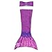 Fin Fun Mermaid Tail Outfit for 18 Inch Doll Like American Girl - Jia's Asian Magenta - Outfit Only, Doll Not Included