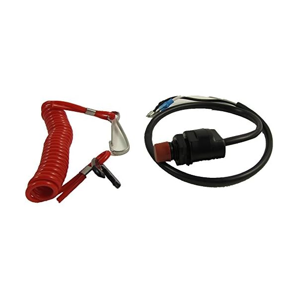 Universal-Boat-Outboard-Engine-Motor-Kill-Stop-SwitchSafety-Tether-Lanyard-New