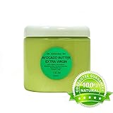 Avocado Butter Extra Virgin Unrefined by Dr.Adorable Pure Raw 16 Oz/ 1 lb