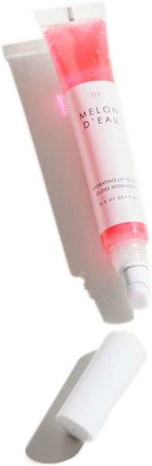 Gourmand Le Gloss Superfruit Lip Gloss 0.3 Oz! High-Shine And High-Flavor Lip Gloss Infused With Juicy Superfruits! Hydrate And Nourish With Deliciousness! Choose Your Color! (Melon D’Eau)