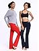 BUBBLELIME 29″/31″/33″/35″/37″ Inseam Bootcut Yoga Pants High Waist Moisture Wicking Long Bootlegthumb 4