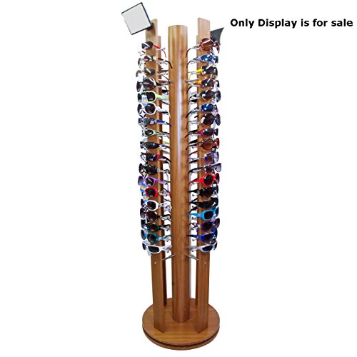 Rotating Floor Model Sunglass Display Rack 73 H x 19.75 W x