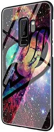 Manga Fairy Tail Logo Tempered Glass Phone Case Cover for Samsung Galaxy S7 Edge S8 S9 S10 Plus Note 8 9 (G4,for Samsung S9 Plus)