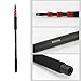 Koolertron Carbon Fiber Lightweight Boom Pole Portable Handheld Microphone Boom Pole with Easy Twist Locks and Padded Handle for Professional Shotgun Microphones