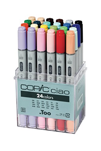 Copic Ciao Markers 24pc Basic Set