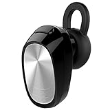 VTIN Mini Bluetooth Headset, Bluetooth 4.1 In-ear Earpiece with Mic Hands-free Headphone for iPhone 7/7S Plus and all Bluetooth-enable Devices - Black