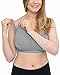 Kindred Bravely Sublime Busty Seamless Nursing Bra for F,G,H,I Cup | Wireless Maternity & Postpartum Bra (Grey, X-Large-Busty)