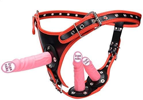 MLesbian Underwear Lady Panty - Adjustable Belt Strap on Massager with Increased Length Massage Wand for Women Couples