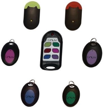 Set of Six Wireless Remote Control Key finder -- Never Lose again Your Keys, TV Remote, Cell Phone, Wallet, Glasses
