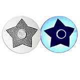 Silver Star Light-up LED Nipple Pasties By Sasswear