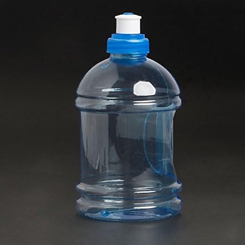 Zczhang fish858 0.5LPortable Big BPA Sport Gym Training Drink Water Bottle Cap Kettle (500ML, Blue)