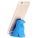 Z PLINRISE Puppy Desk Phone Stand Dog Shape Smartphone Holder for Free You Hands (Blue)