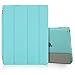 Besdata Auto Wake/Sleep Function & Translucent Magnetic Case for Apple iPad 2 / iPad 3 / ipad 4 Bundle with Screen Protector, Cleaning Cloth & Stylus (Blue)
