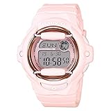 Casio Baby-G Face Protector Baby Pink Rose Tone Watch Digital BG169G-4B