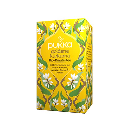 Pukka Bio-Tee Goldene Kurkuma 80 Teebeutel, 4er Pack (4 x 20 beutel)