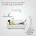 Wi-Fi Smart Plug Mini Outlet, Lower Energy Consumption, Remote Control by Phone App, No Hub Required, works with Amazon Alexa Echo Echodot and Google Home, White (1)