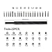 Hamdol Screwdriver Set, Precision Magnetic Screwdriver Set Ratcheting Screwdriver Small Screwdriver Set 24 in 1 mini Screwdriver Torx bit Set Cell Phone Computer Repair Tool Kit Torx Screwdriver