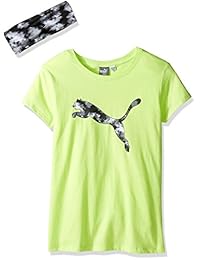 Playera con diadema Puma para niñas, 2 piezas.