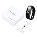 runme Fitness Tracker with Heart Rate Monitor, Activity Tracker Smart Watch with Sleep Monitor, IP67 Water Resistant Walking Pedometer with Call/SMS Remind for iOS/Android (Black(Lite Package))