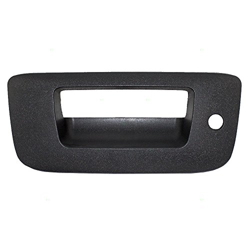 AutoandArtBrock Replacement for Tailgate Handle Trim Bezel Replacement with Keyhole for Pickup Truck 22755302