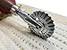 DOUGH PASTRY CRIMPER Cutter Roller Wheel Pasta Ravioli Natural WOODEN HANDLE 6.7