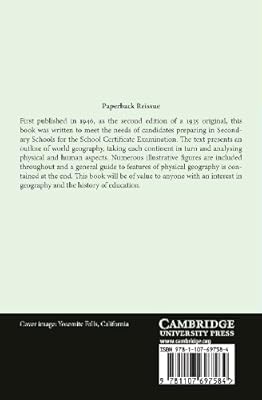 The World in Outline: A Text-Book of Geography